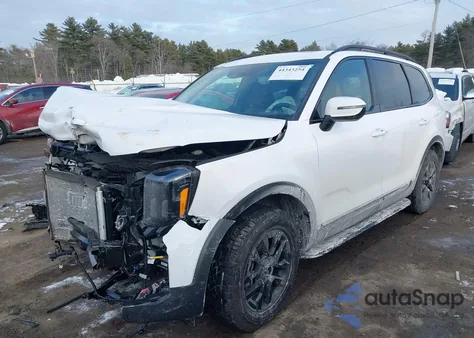 2025 Kia Telluride Ex X-Pro из США, поврежденный, VIN 5XYP3DGC6SG644113